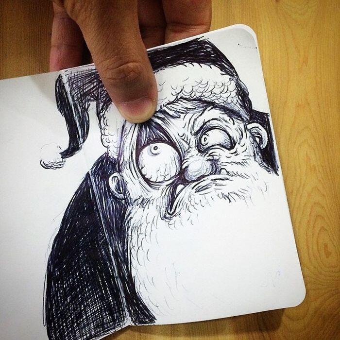 Gambar Lucu Berantem Dengan Yang Ngegambar