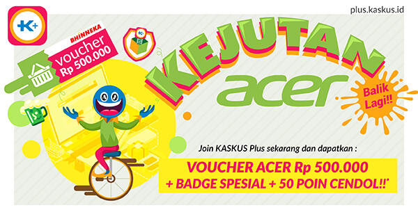 Kejutan ACER di Bulan September!