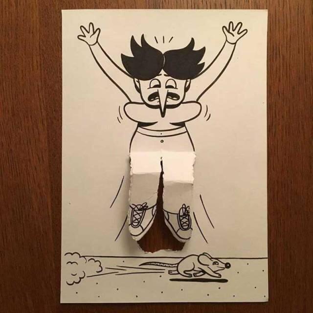 Karya Seni Sederhana dari Kertas yang Keren