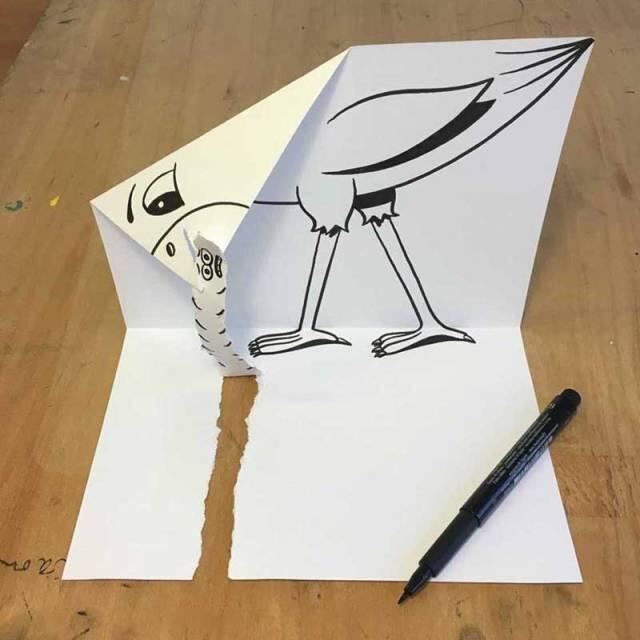 Karya Seni Sederhana dari Kertas yang Keren