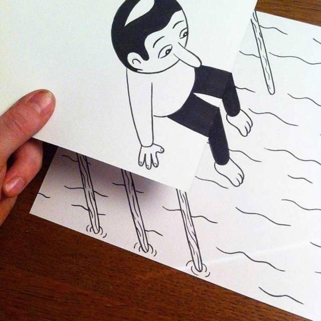 Karya Seni Sederhana dari Kertas yang Keren
