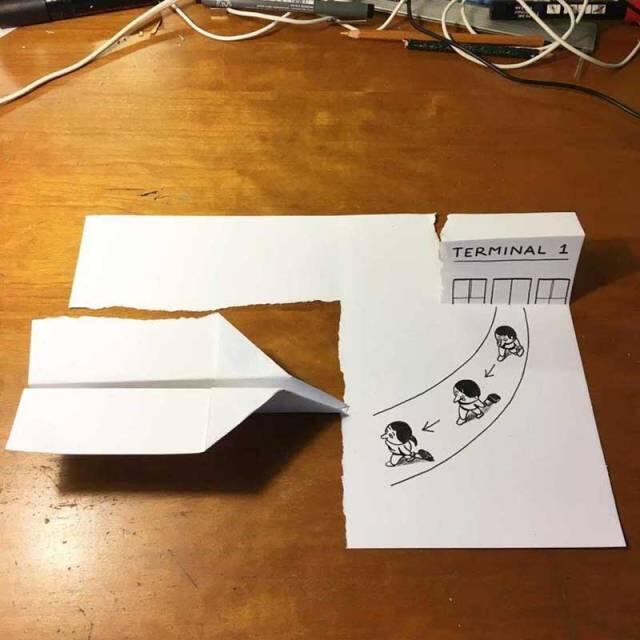Karya Seni Sederhana dari Kertas yang Keren