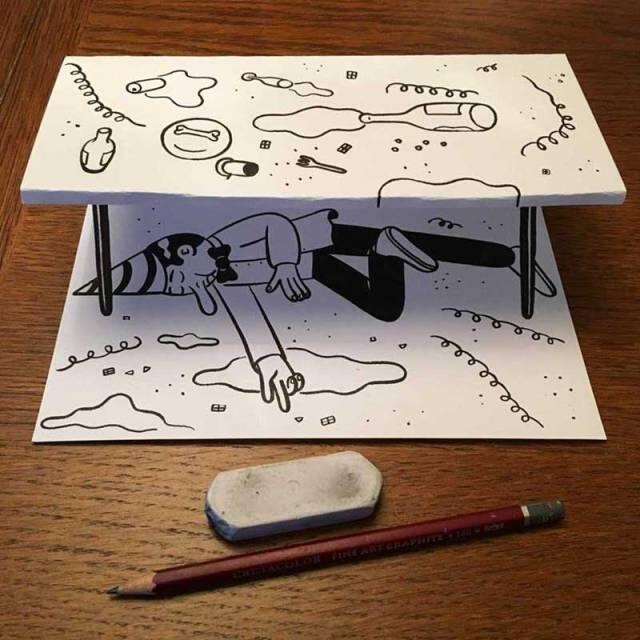 Karya Seni Sederhana dari Kertas yang Keren