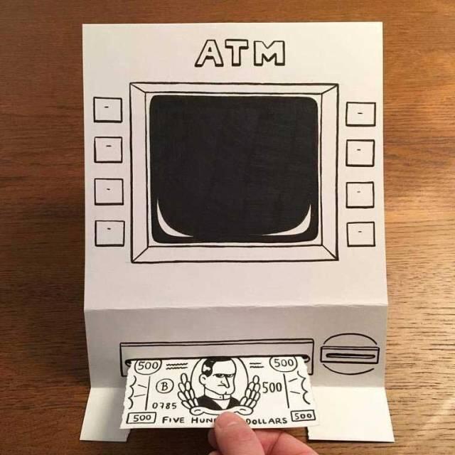 Karya Seni Sederhana dari Kertas yang Keren
