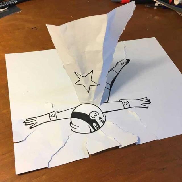 Karya Seni Sederhana dari Kertas yang Keren