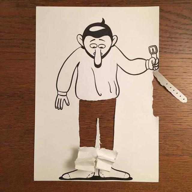 Karya Seni Sederhana dari Kertas yang Keren
