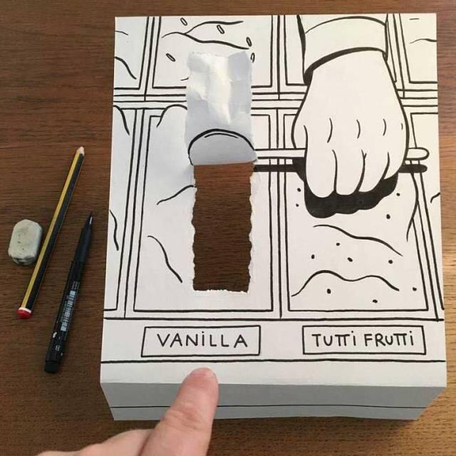 Karya Seni Sederhana dari Kertas yang Keren