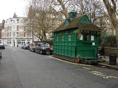 Tempat Berlindung Imut untuk Para Supir Taksi di London