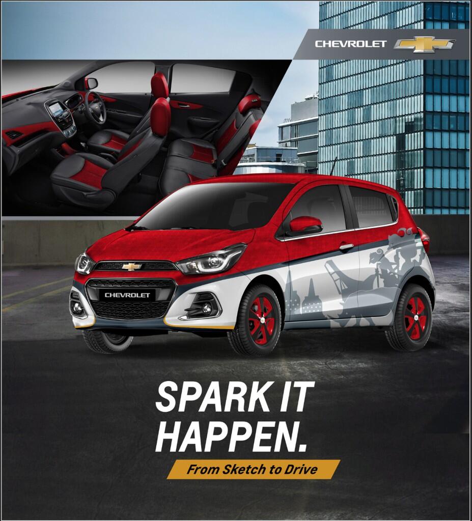 Kompetisi Virtual Tuning Chevrolet Spark It Happen