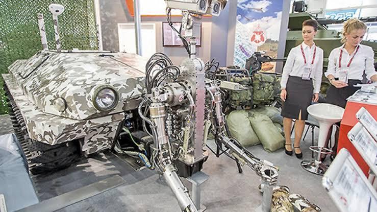 Rusia di masa mendatang militernya tak akan lepas dari Robot