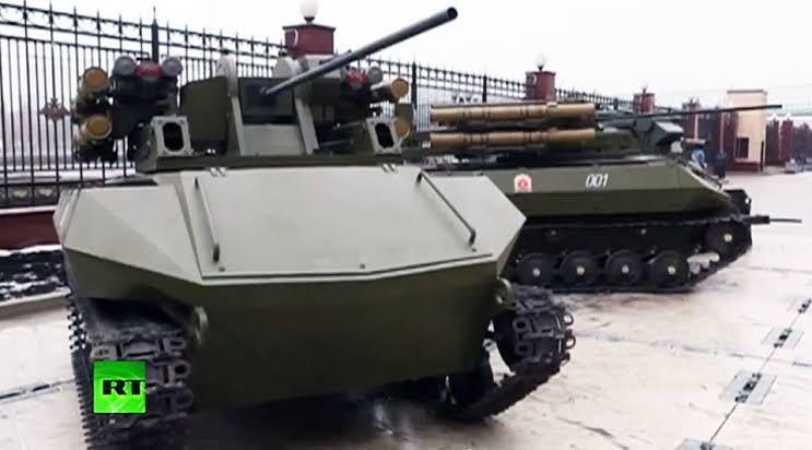 Rusia di masa mendatang militernya tak akan lepas dari Robot
