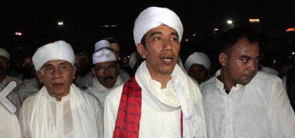 Jokowi Minta Kiai Ikut Kawal Tahun Politik