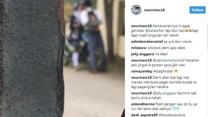 Duh, Dua Pelajar Ini Kegep Mesum di Bawah Pohon!