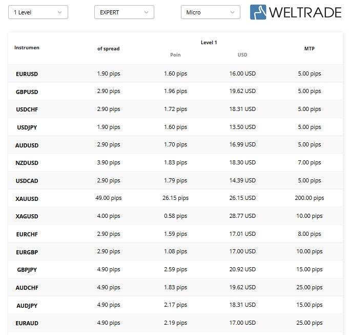 REBATE IB broker WELTRADE