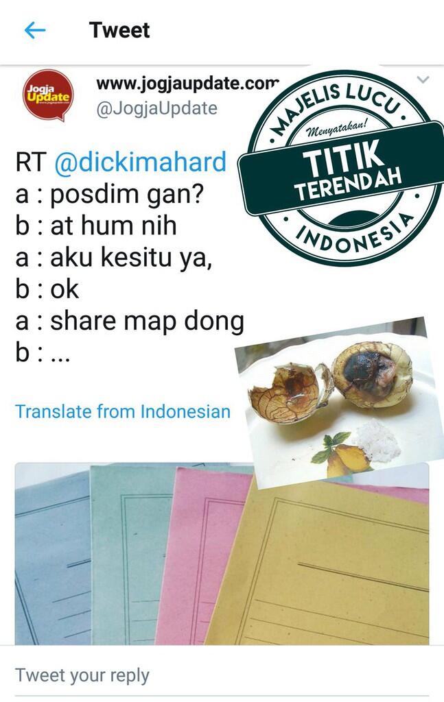 Stempel TIDAK LUCU, SAMPAH hingga LIMBAH yang diberikan Majelis Lucu Indonesia.