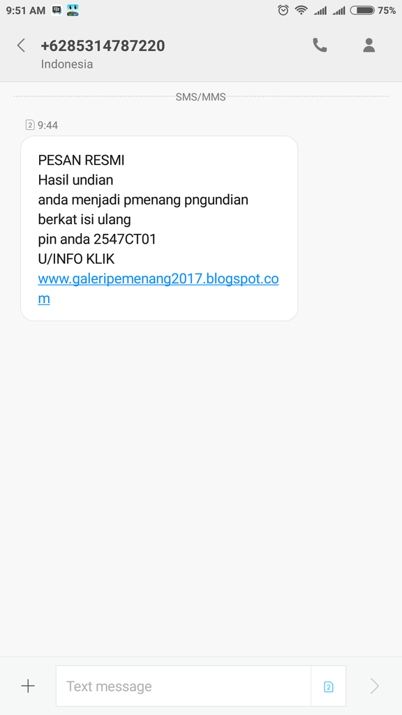 Calon TERCYDUK, penipuan pemenang mkios, up teruss sampai dapat!