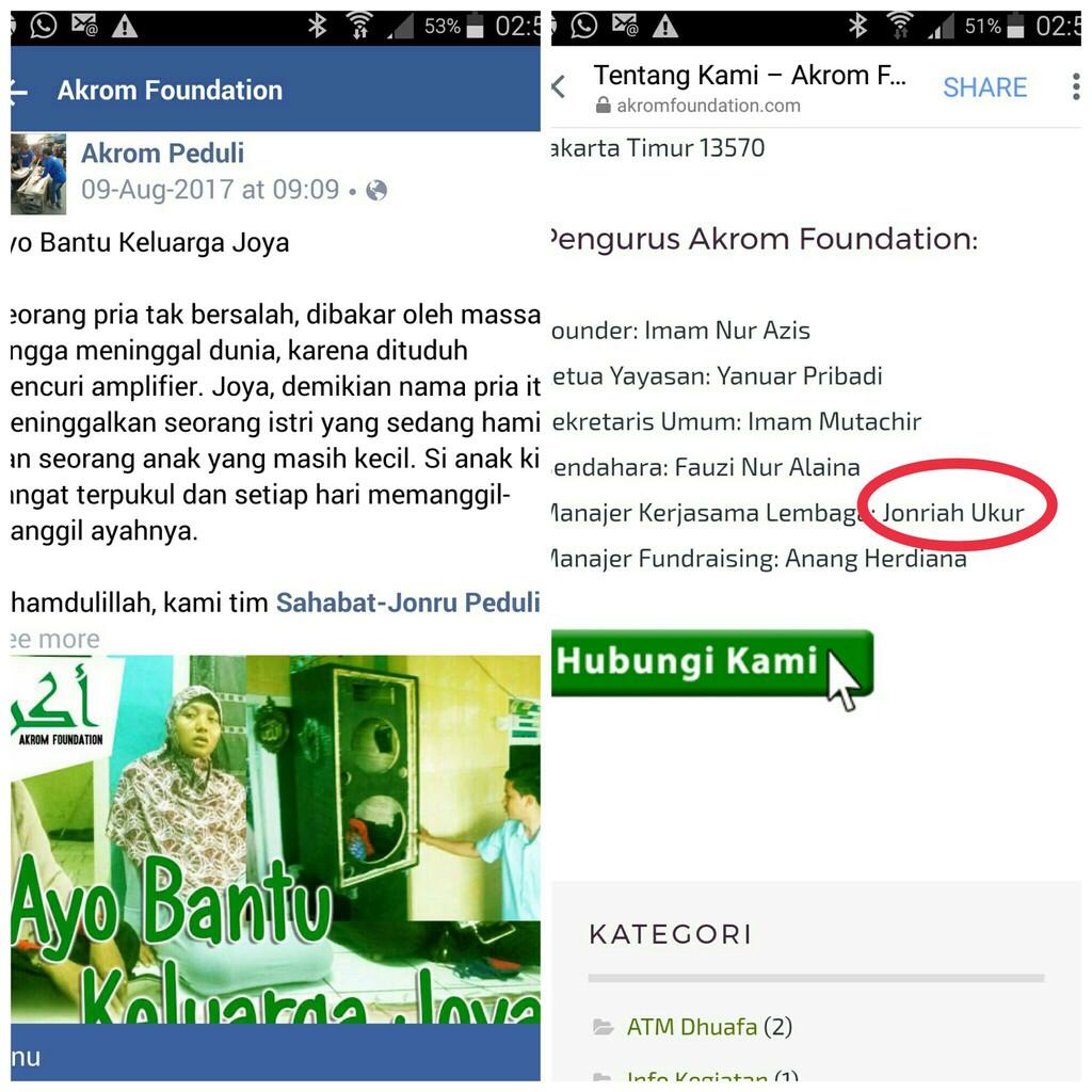 Viral di Facebook, Istri Almarhum Zoya Tepis Isu Miring Soal Penyelewengan Sumbangan