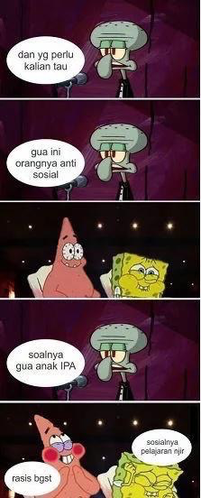 Ini Dia Saat Squidward Stand Up Comedy