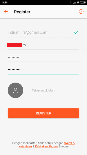 Cara Daftar Shopee di Android