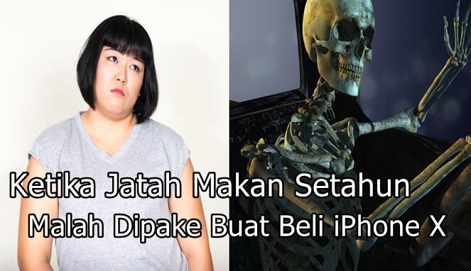 Meme-meme Kocak iPhone X