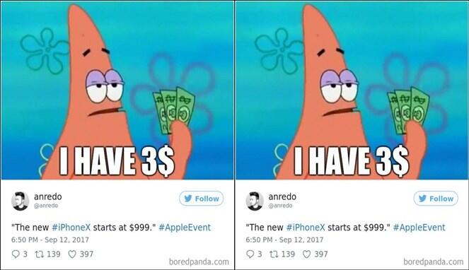 Meme-meme Kocak iPhone X