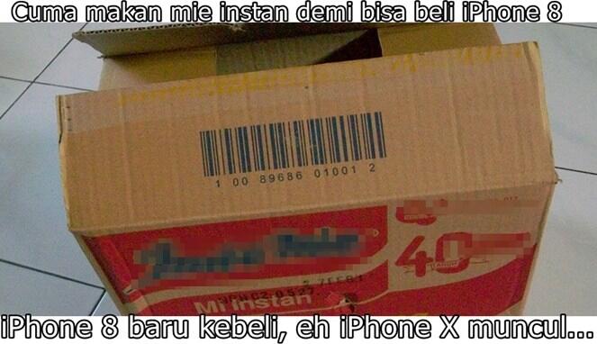 Meme-meme Kocak iPhone X