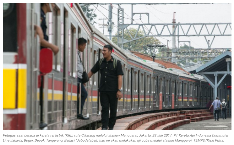 Pengoperasian KRL Bekasi-Cikarang Ditunda, Ini Penjelasannya