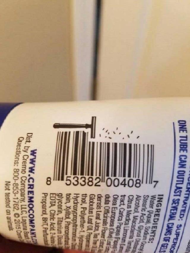 Melihat Barcode Super Unik