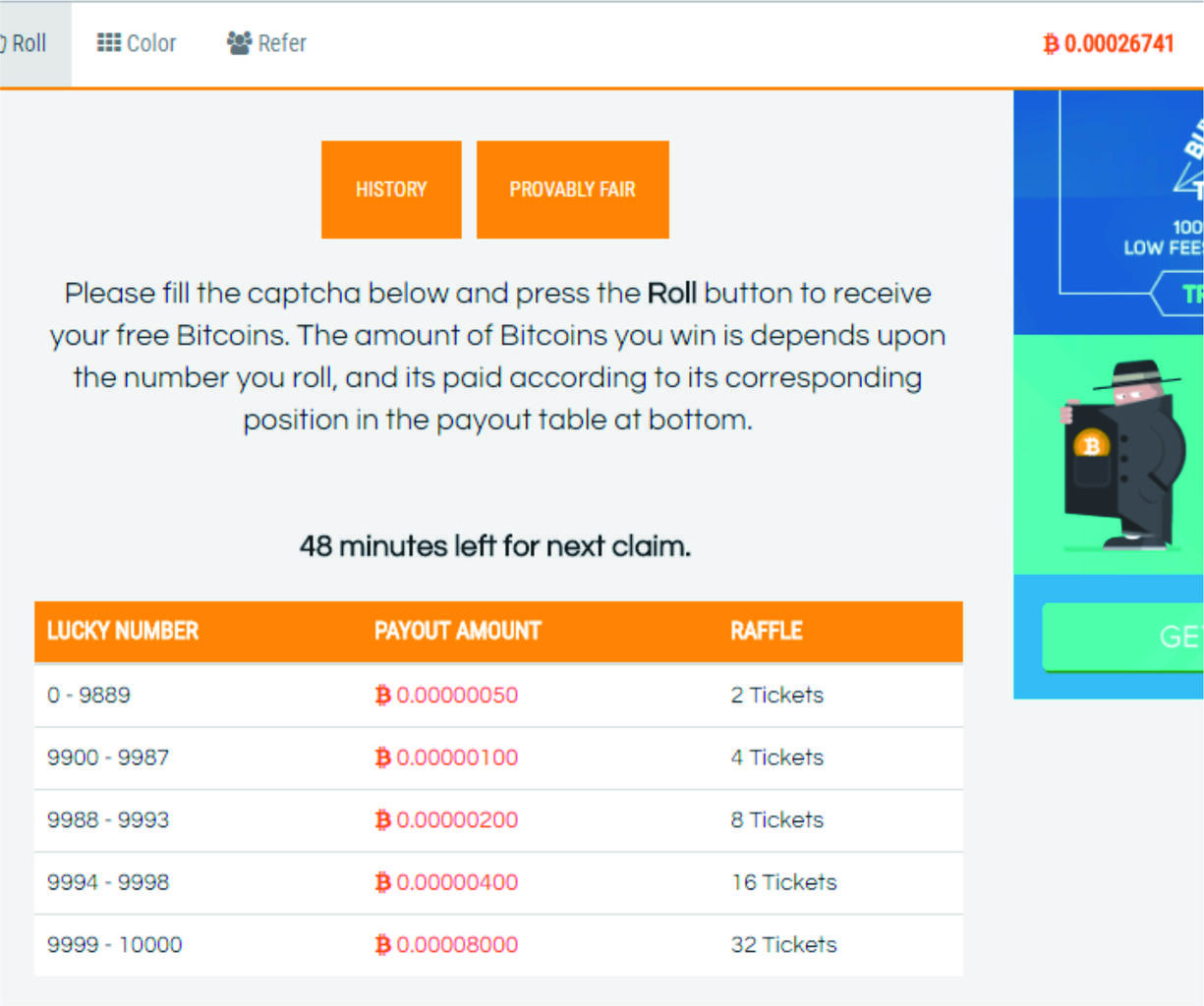 Kembaran Freebitcoin dengan Reward lebih besar