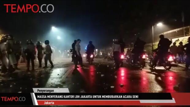 Pengepung LBH Jakarta dari Mahasiswa Anti Komunis dan Bang Japar