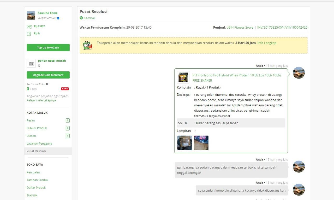 Surat terbuka kepada TokoPedia