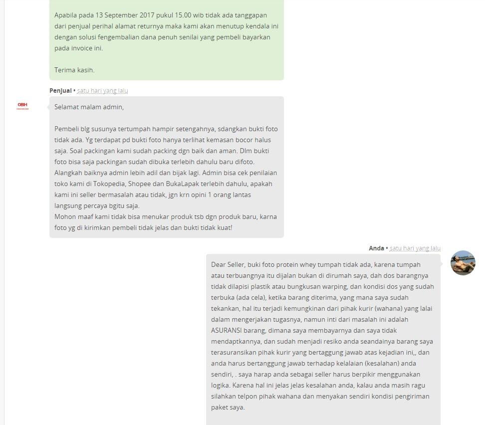 Surat terbuka kepada TokoPedia