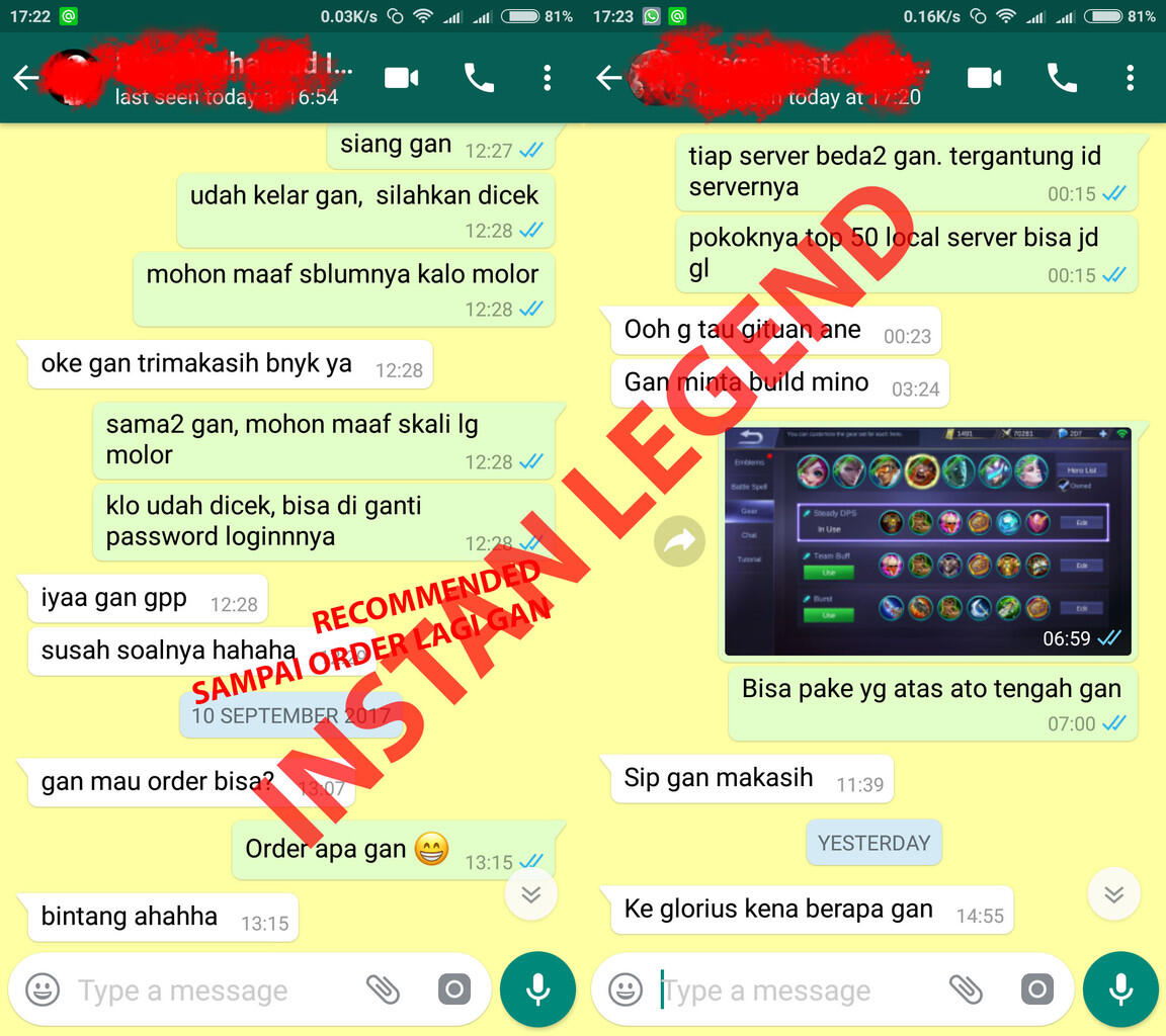 Jual Jasa Joki Mobile Legends Push Rank Akun Tier Legend Epic