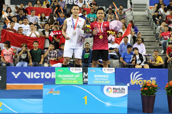 Indonesia Raih Dua Gelar dari Korea Open 2017