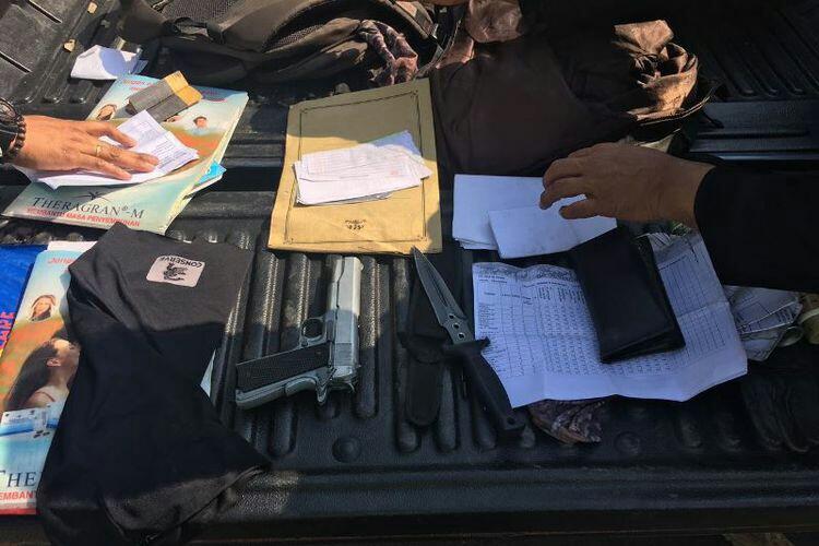 Polisi Sita Senjata, Buku Jihad dari Terduga Teroris di Lokasi Kedatangan Jokowi