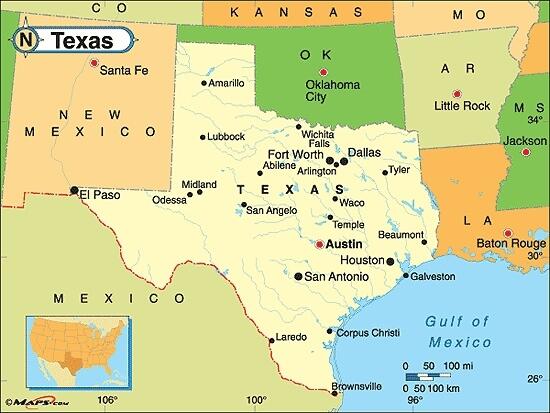 Sejarah Bergabungnya Texas ke Amerika Serikat