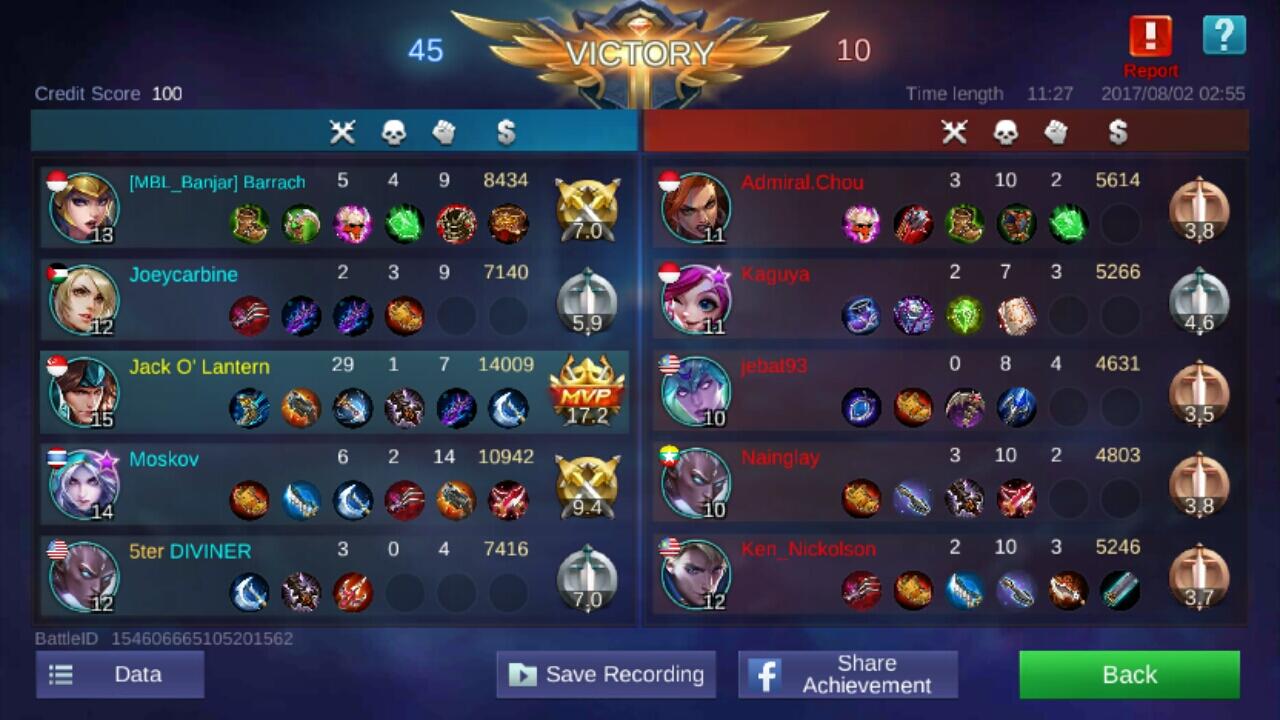 Mobile Legends Recruitment Squad / Team (Post Here)
