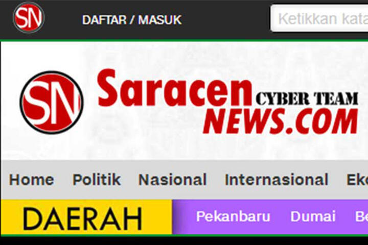 Saracen Dikendalikan Parpol