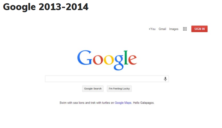 Keren Gan!!! Perubahan Tampilan Google Selama 20 Tahun