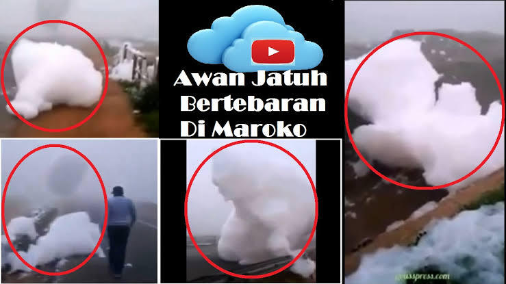 Mungkinkah Gumpalan Awan Turun Ke Bumi