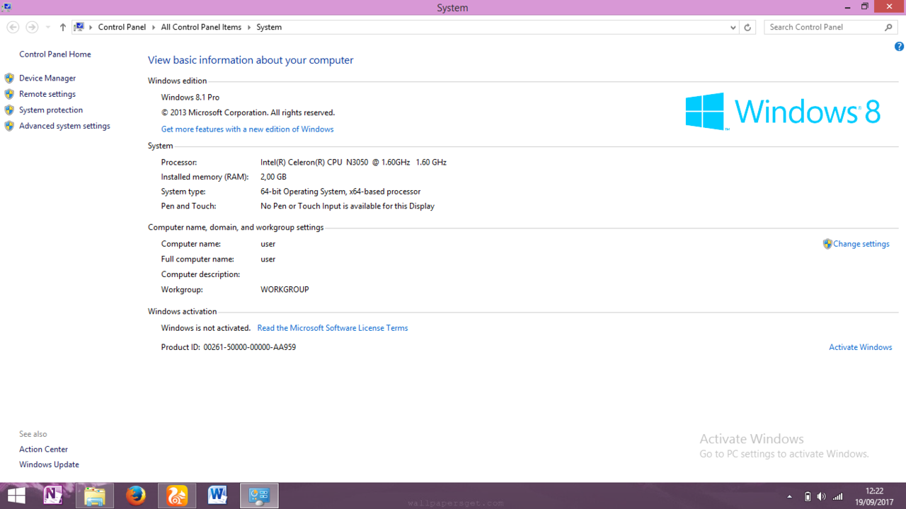 TOLONG : Activate Windows