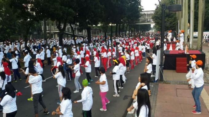 Lomba Senam Poco poco Nusantara Tingkat Nasional Digelar 