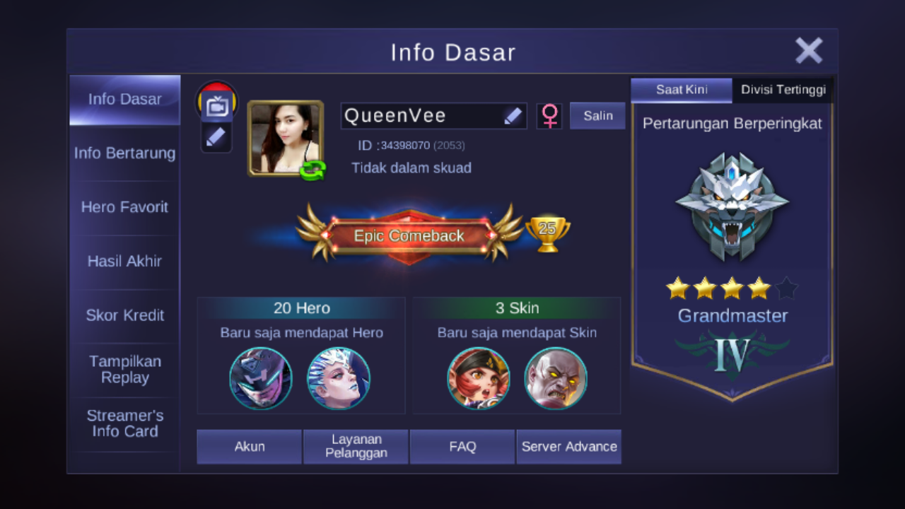 Mobile Legends Recruitment Squad / Team (Post Here)