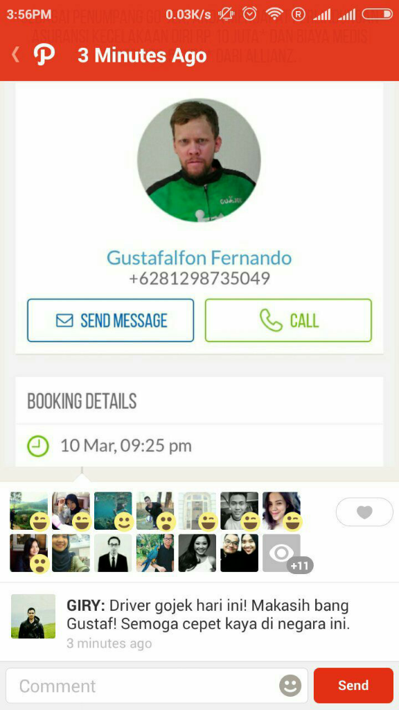 Heboh Bule Jadi Driver Ojek Online, Hoax atau Bukan?