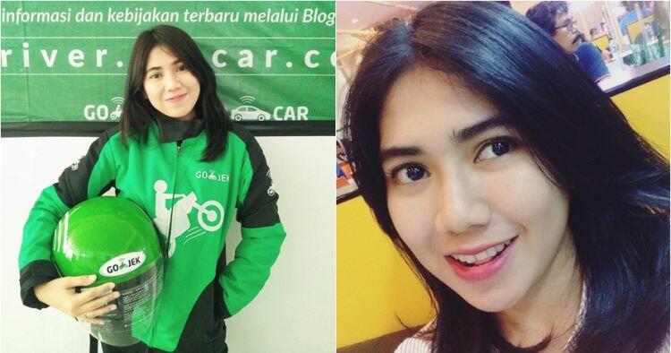 Intan Campina, staf perusahaan ojek online yang disebut mirip Isyana