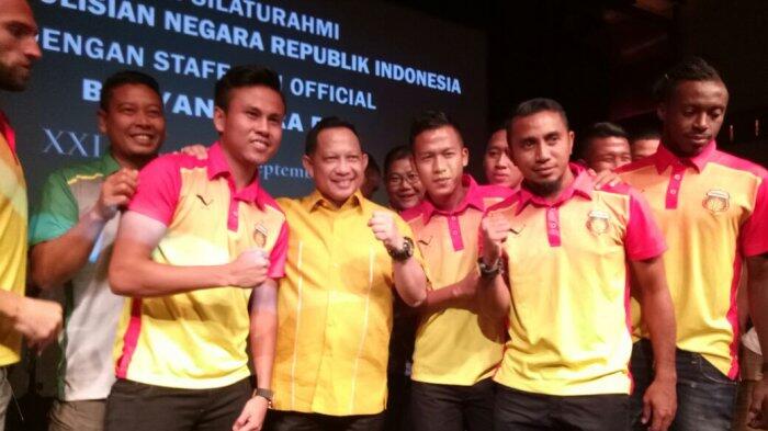 Kapolri Semangati Bhayangkara FC Jadi Juara Liga 1 Indonesia