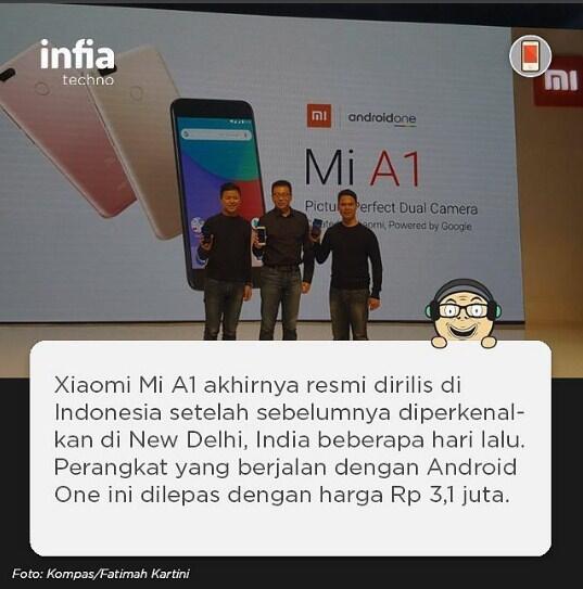 XIAOMI MI A1, HARGA ?