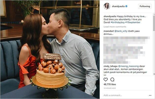 Tak Terima Ciuman Bibir Shandy Aulia-Suami Dikritik, Netter Seret Nama BCL