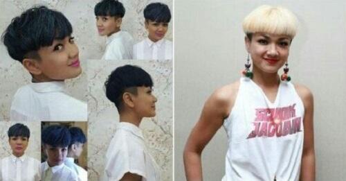 Lima Wanita ini Percaya Diri Dengan Rambut Anehnya! 