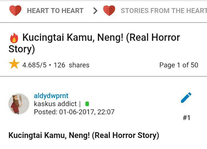 Kucingtai Kamu, Neng! (Real Horror Story)